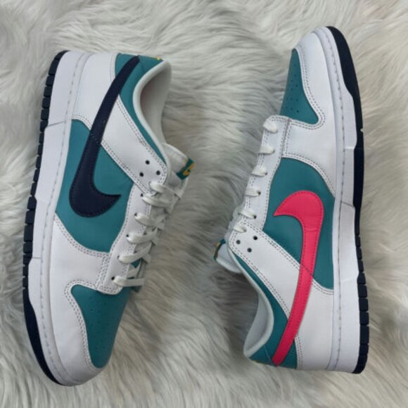 Nike Athletic Shoes - White and Teal - Picture 3 of 7